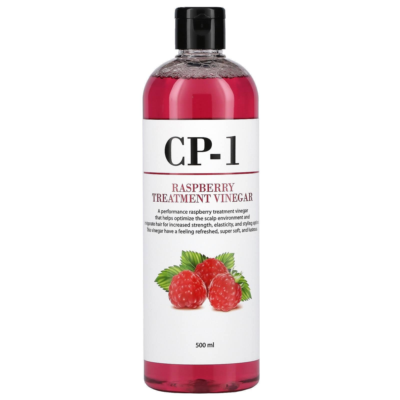 Кондиционер-ополаскиватель для волос на основе малинового уксуса Raspberry Treatment Vinegar Esthetic House CP-1 500 мл (8809450010179)