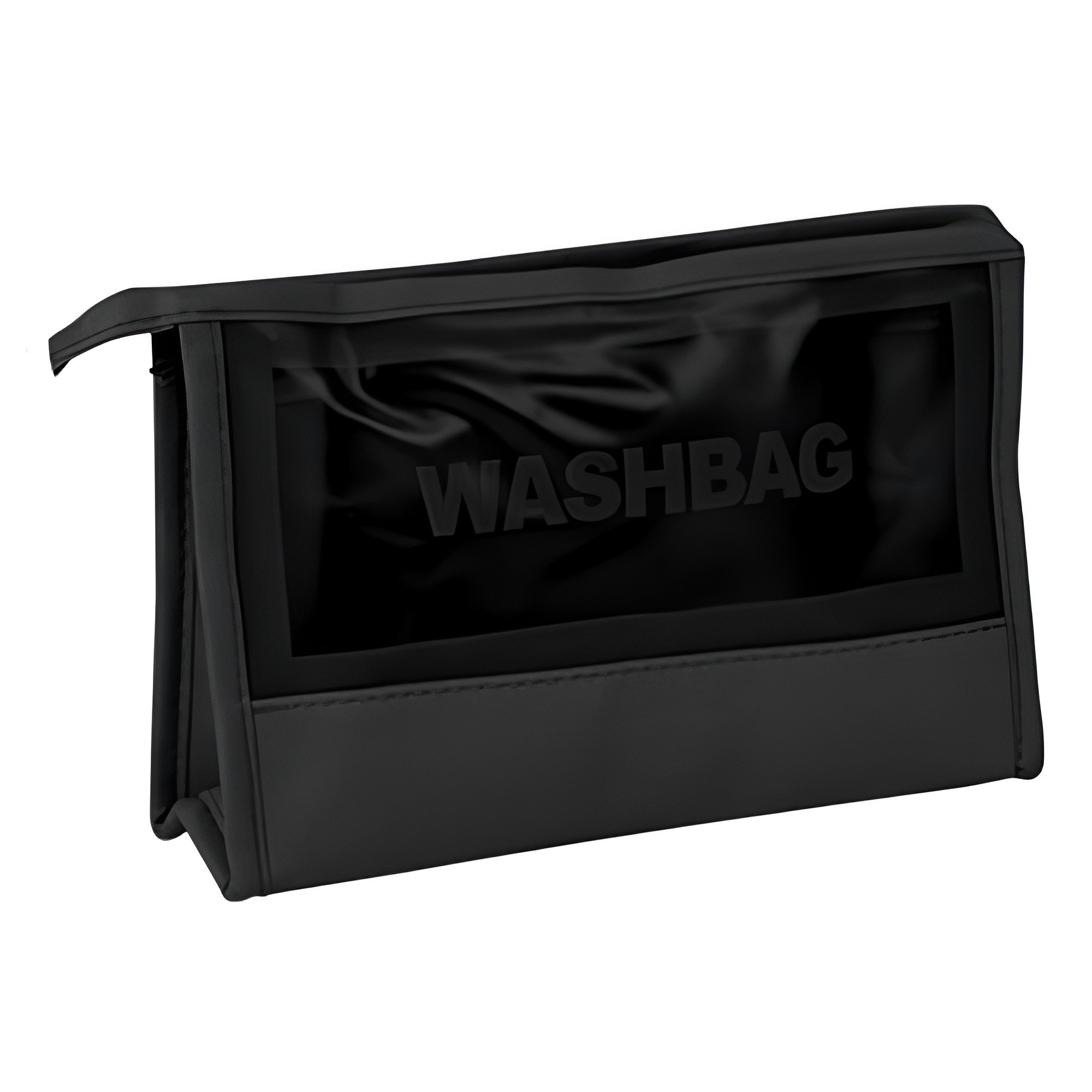 Косметичка дорожная Stenson Washbag 22х14х6,5 см Прозрачный/Черный (R32842-S) - фото 1 Косметичка дорожная Stenson Washbag 22х14х6,5 см Прозрачный/Черный (R32842-S) - фото 1