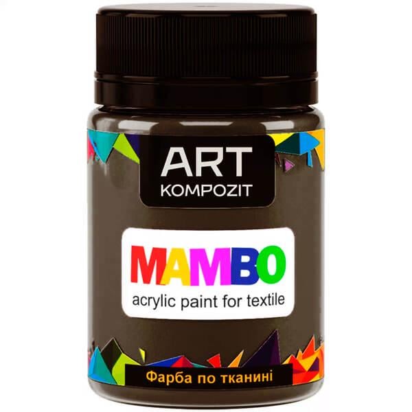Краска по ткани ART Kompozit Mambo 110 50 мл Горячий шоколад (АК11712)
