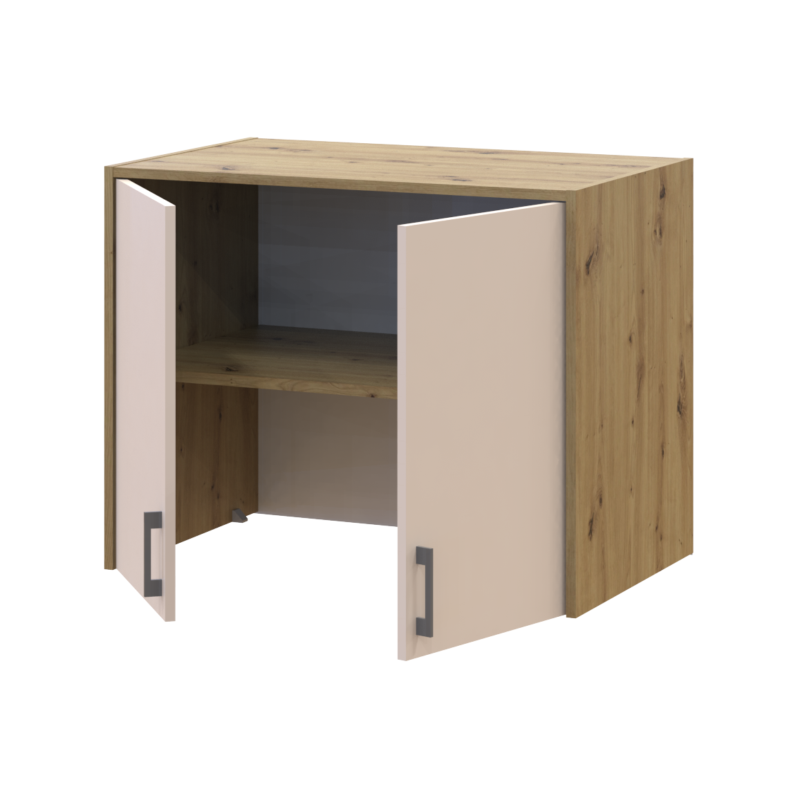 Антресоль висока Doros Ронді 2 ДСП 82х52х65 см Дуб Артізан/Кашемір (41516181) - фото 2 Антресоль висока Doros Ронді 2 ДСП 82х52х65 см Дуб Артізан/Кашемір (41516181) - фото 2