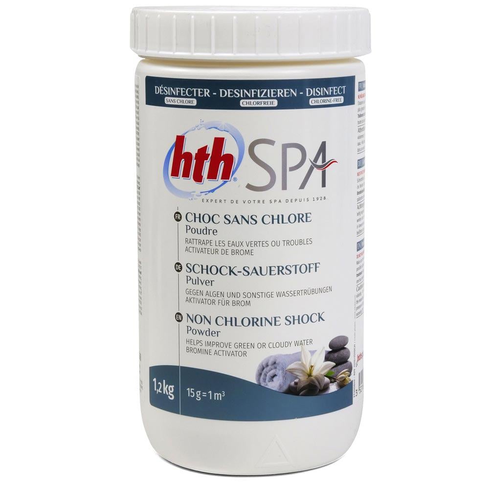 Бесхлорный шок HTH Choc Sans Chlore для SPA в порошке 1,2 кг (D800220HA)