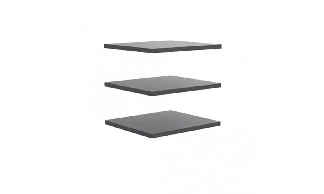 Комплект полок для шкафа Bellevue DMRD12 для BLQS128E1 3 шт. (731165)