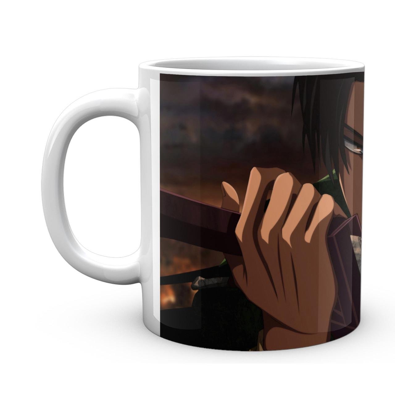 Чашка Geekland Attack on Titan Леві 330 мл (AOT 002.12)