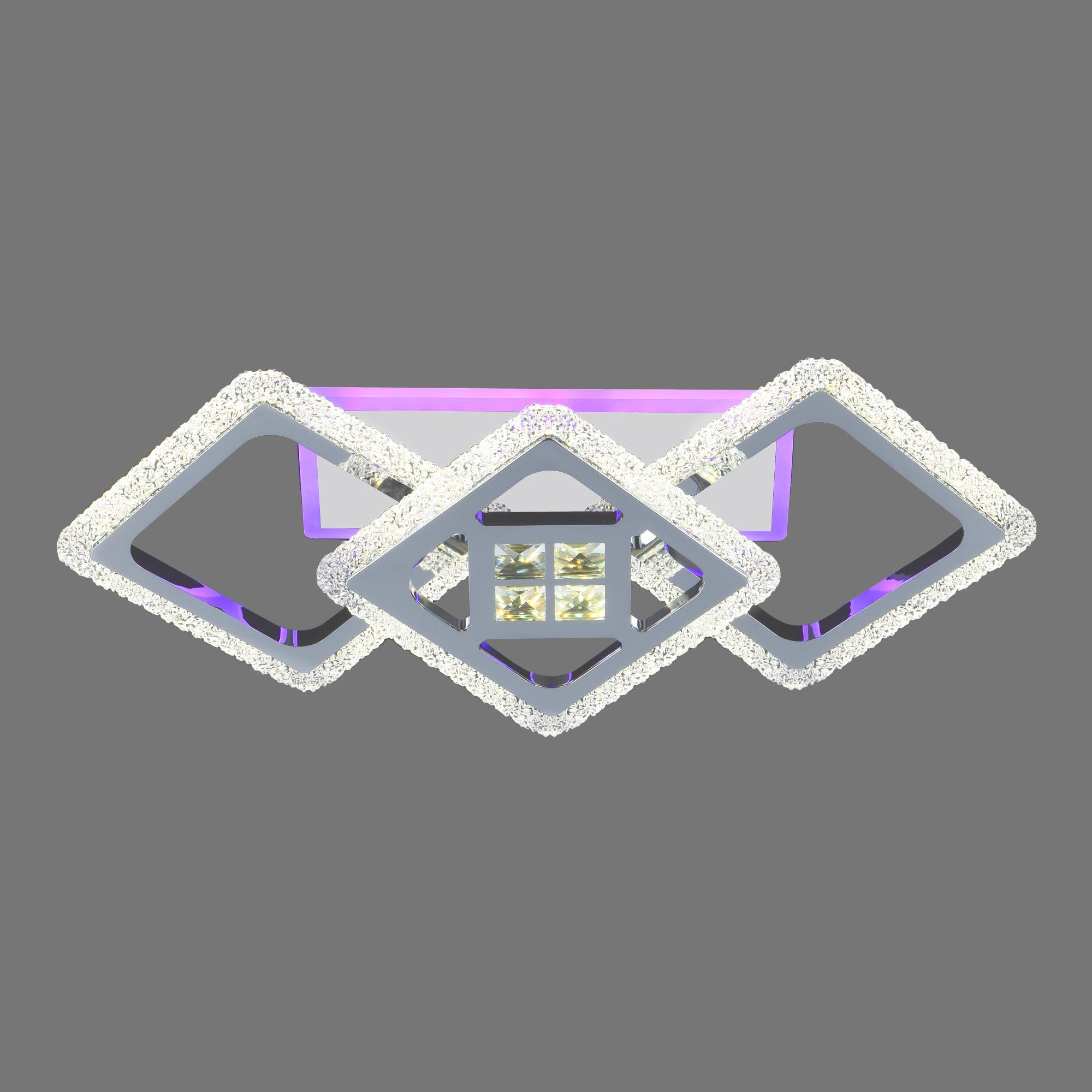 Люстра светодиодная Valeso V 3204-2+1C CR без пульта - фото 2