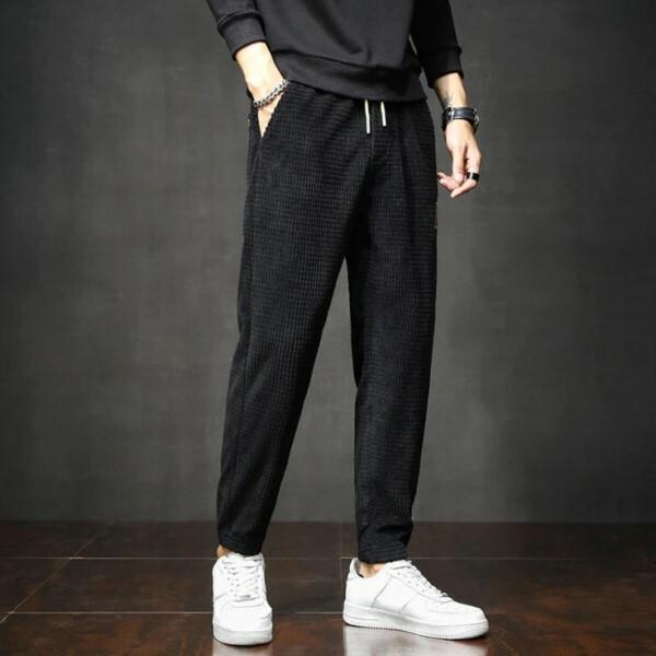 Брюки мужские вельветовые М Черный (D00036-1) - фото 4 Брюки мужские вельветовые М Черный (D00036-1) - фото 4