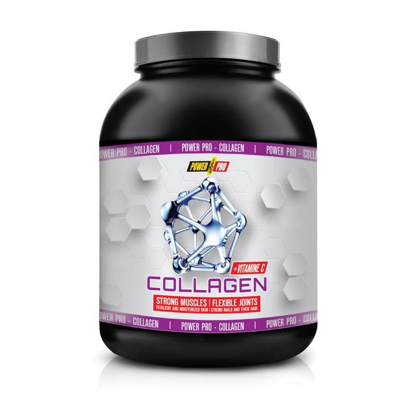 Коллаген гидролизованный с витамином C Power Pro Collagen + Vitamin C 310 г Апельсин