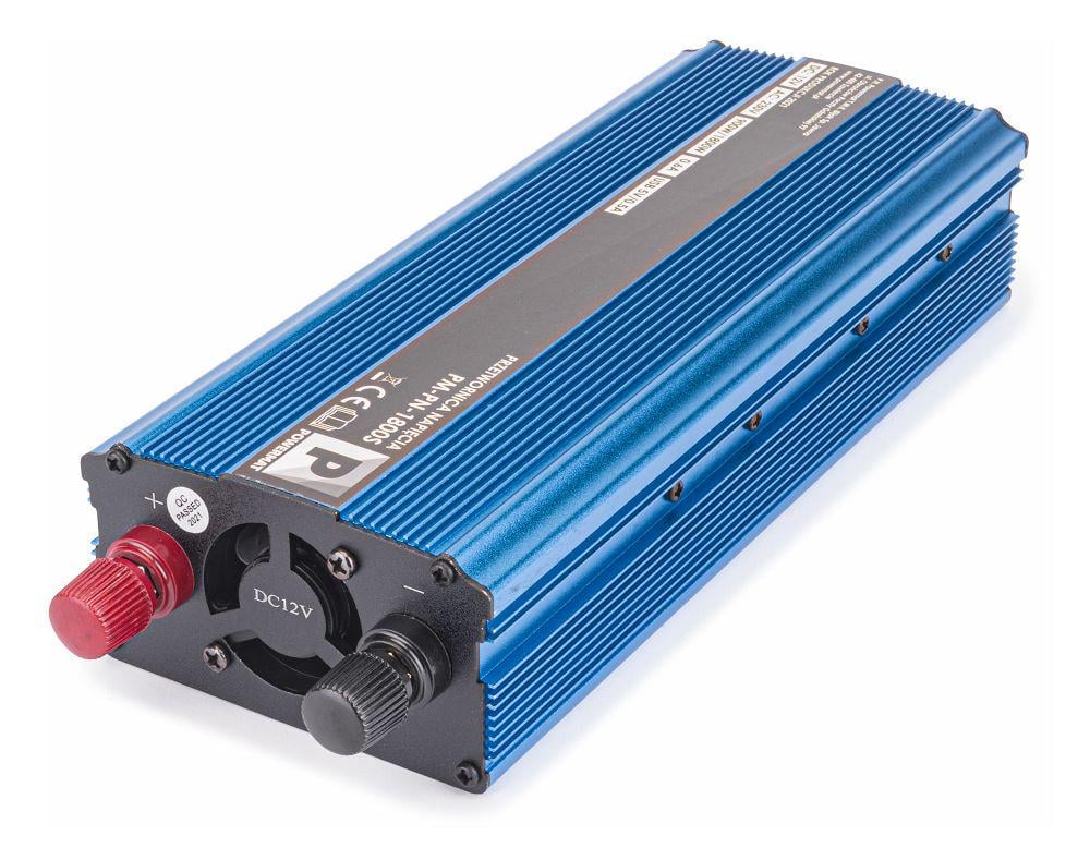 Перетворювач напруги автомобільний Powermat PM1061 230 В 50 Гц 1800 Вт 12 В Перетворювач напруги автомобільний Powermat PM1061 230 В 50 Гц 1800 Вт 12 В