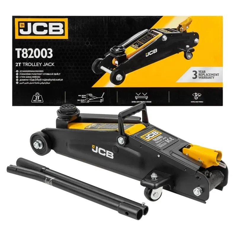 Домкрат підкатний гідравлічний JCB Tools JCB-T82003 2 т