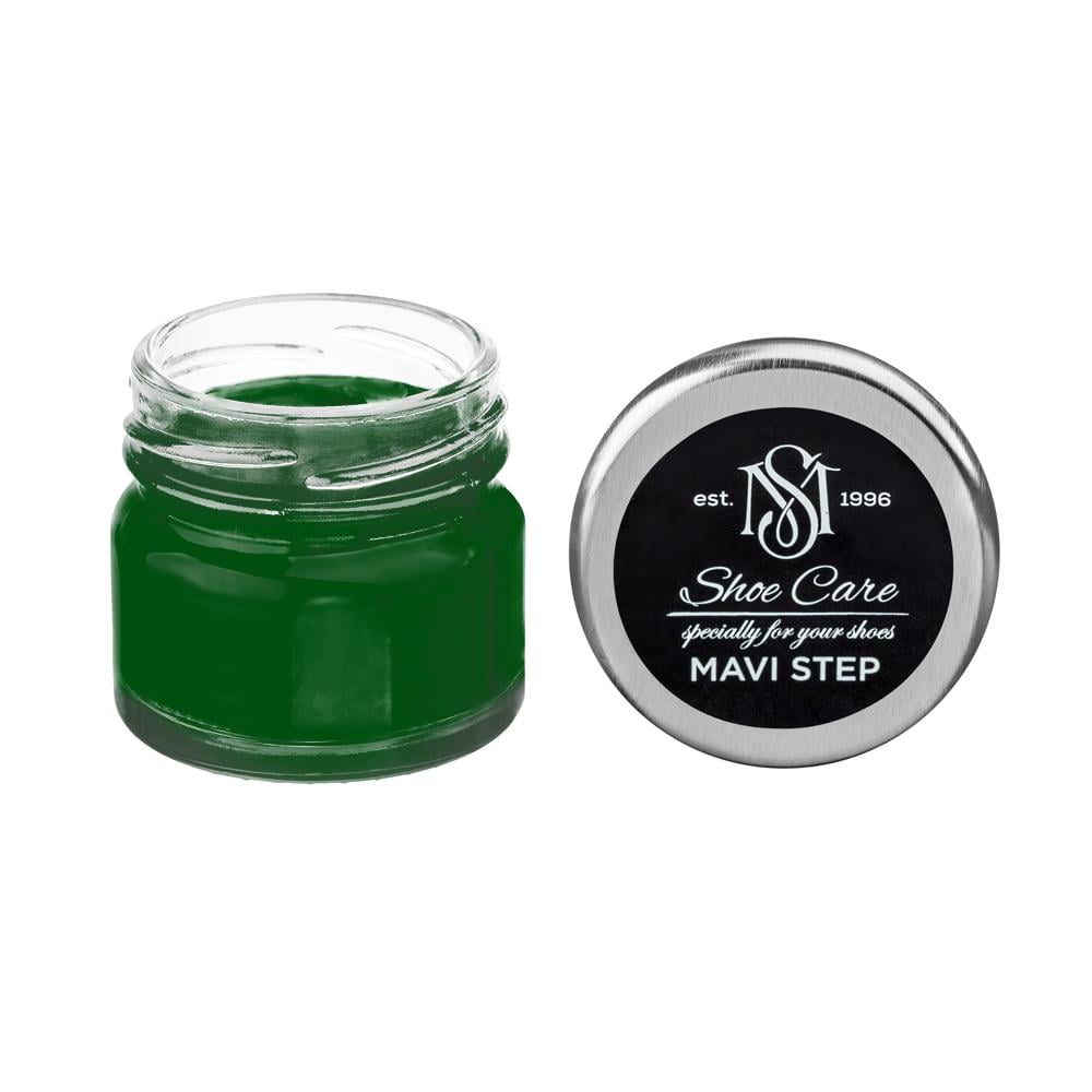 Крем для обуви из кожзама MAVI STEP Custom 25 мл Перманентный зеленый (5540-G20Y) - фото 1 Крем для обуви из кожзама MAVI STEP Custom 25 мл Перманентный зеленый (5540-G20Y) - фото 1