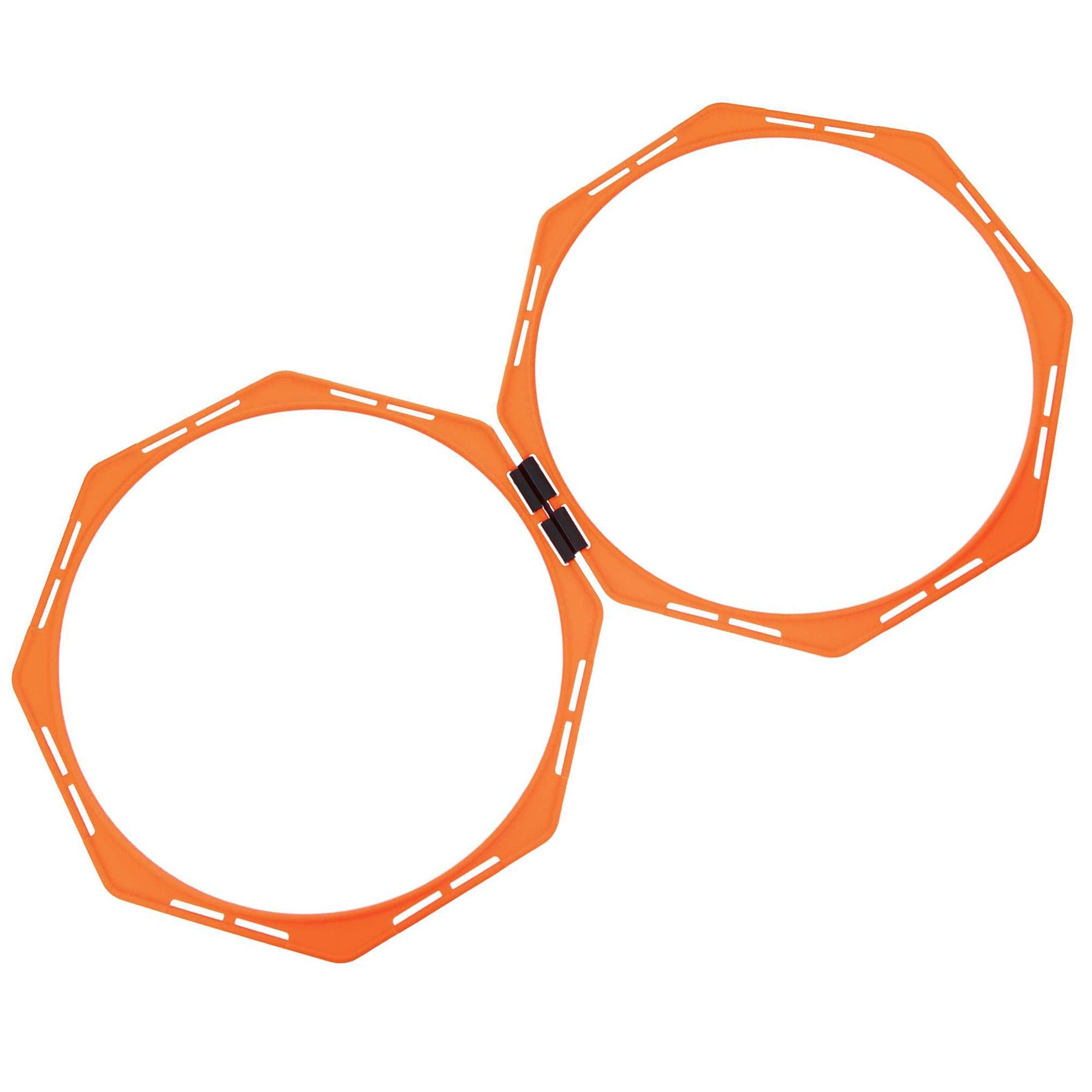 Тренировочная сетка-соты Zelart Agility Grid SP-Sport C-5676 напольная крепление 2 шт. Оранжевый (DR007462)