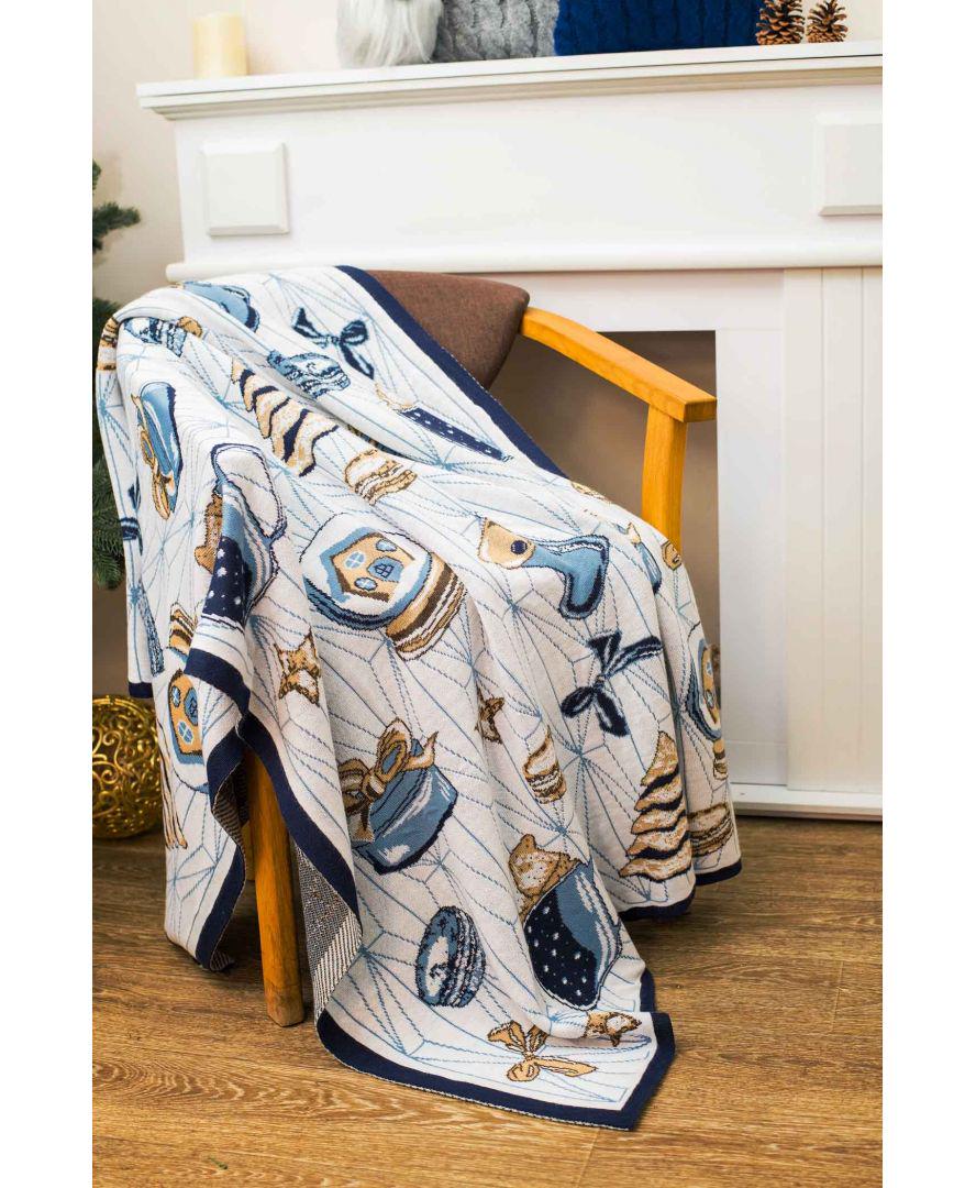 Плед Новогодний 130x170 см (27843)