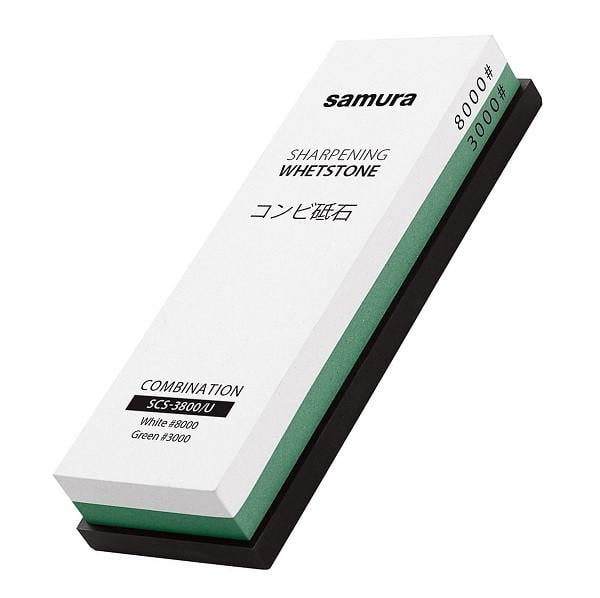 Камень точильный водный комбинированный Samura 3000/8000 (SCS-3800/U) Камень точильный водный комбинированный Samura 3000/8000 (SCS-3800/U)