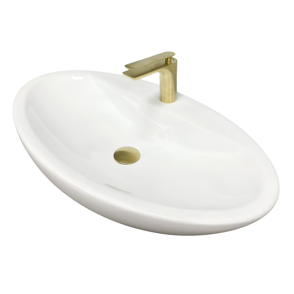 Раковина накладная VBI Cesena овальная 410x730 White (RM-VBI-015501)
