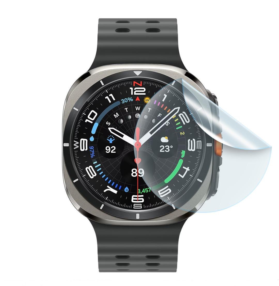 Защитная полиуретановая матовая пленка Edge Armor на экран часов Samsung Galaxy Watch Ultra 2025 (PF-EG01SNM-001-015)