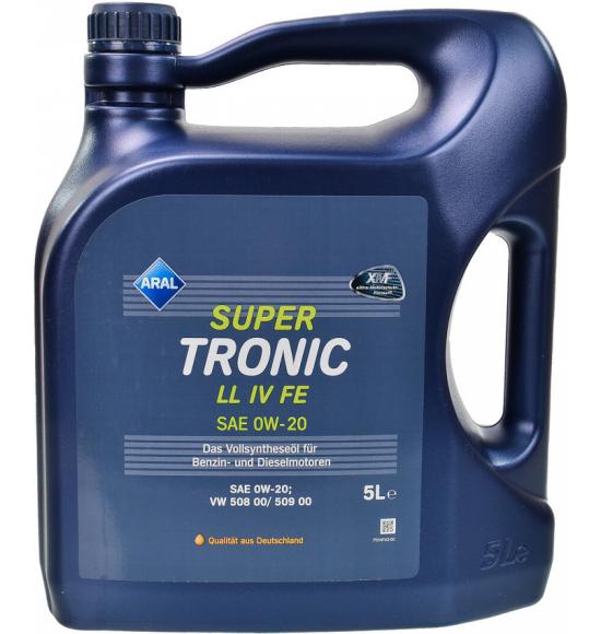 Моторное масло ARAL SuperTronic LL IV FE 0W-20 5 л (15F460)