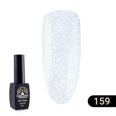 Гель-лак Global Fashion Black elite 159 Гель-лак Global Fashion Black elite 159