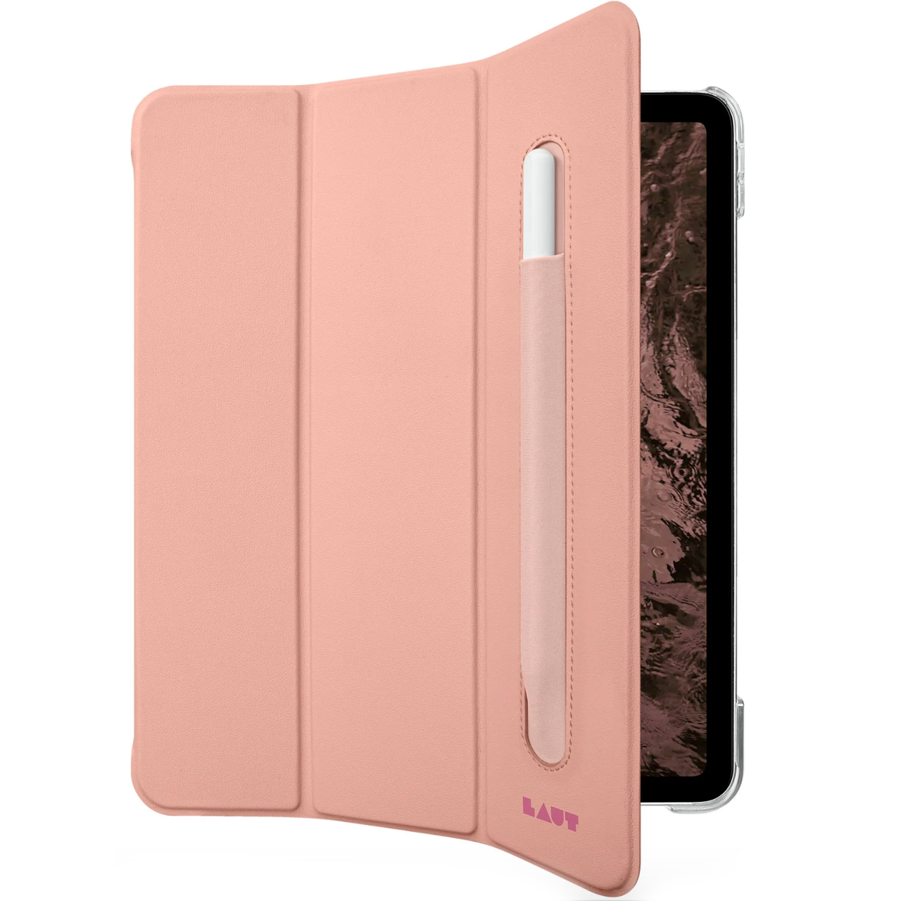 Чехол-книжка Laut Huex Smart Case with Pencil Slot for iPad 10,9 2022 Pink (L_IPD22_HP_P) - фото 2 Чехол-книжка Laut Huex Smart Case with Pencil Slot for iPad 10,9 2022 Pink (L_IPD22_HP_P) - фото 2