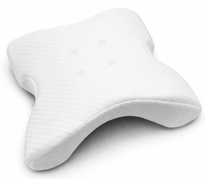 Подушка ортопедична BauTech Memory Foam Pillow з ефектом пам'яті Білий (2104619330)