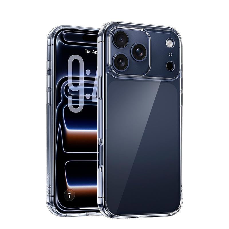 Чехол-бампер Hoco Airbag TPU противоударный для iPhone 17 Pro Max Прозрачный (29883)