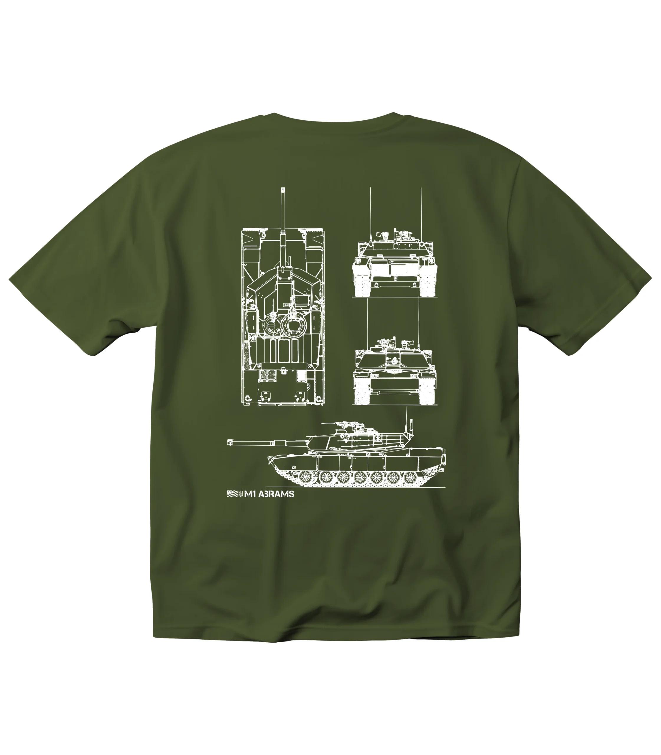 Футболка Karakurt M1 Abrams M Oliv (3584269M)