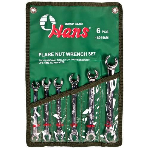 Набор ключей разрезных 8х10-17х19 мм 6 пр. (63947)