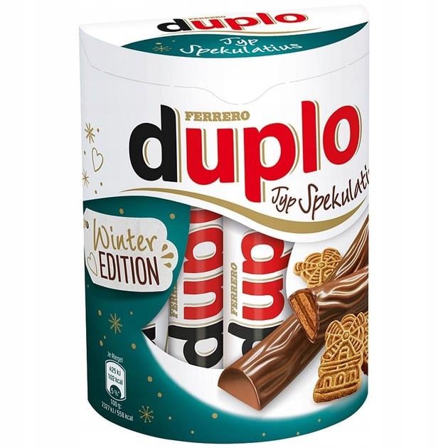 Батончики Ferrero Duplo Limited Edition Typ Spekulatius 182 г