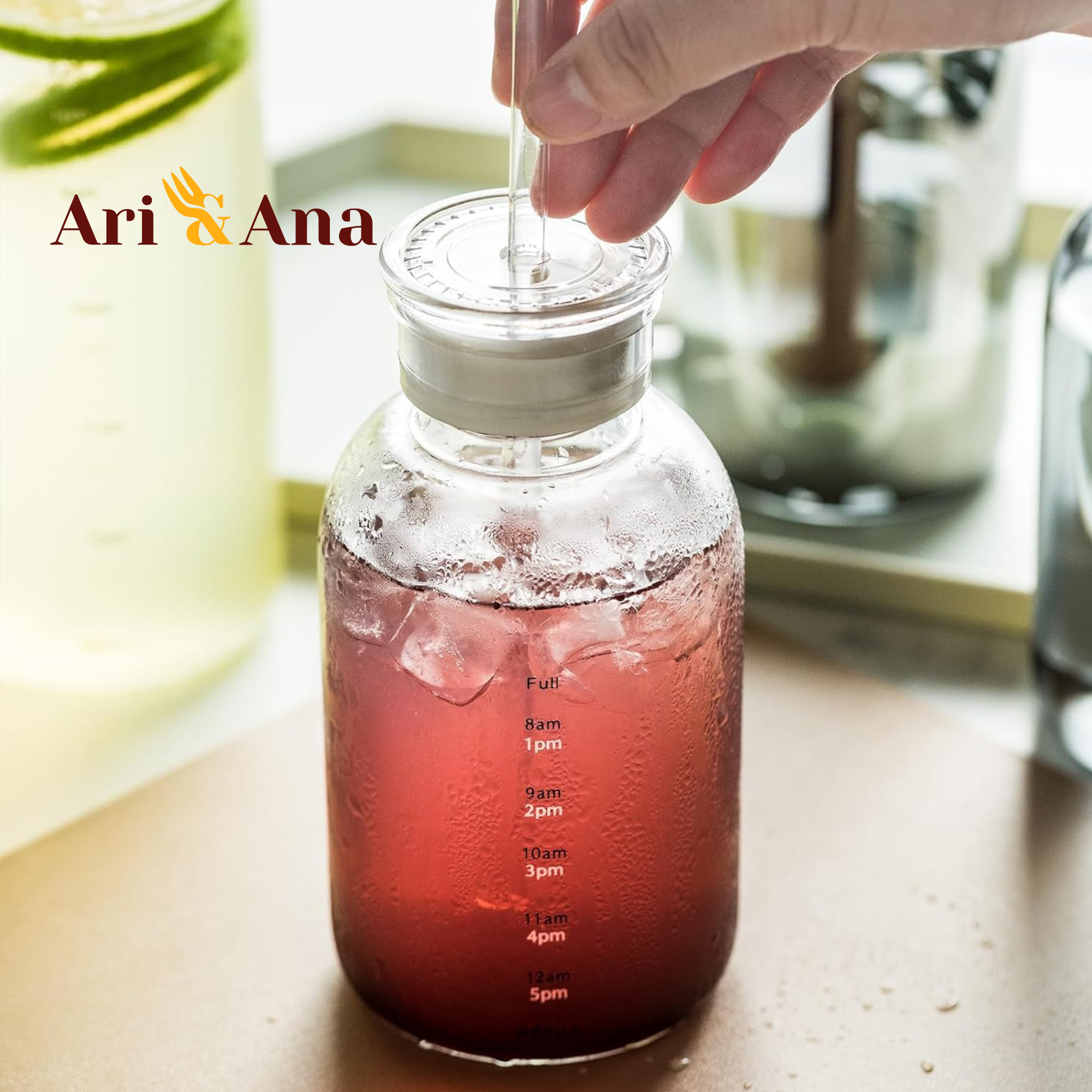 Бутылка с соломинкой и двумя крышками 450 мл (24284572) - фото 6 Бутылка с соломинкой и двумя крышками 450 мл (24284572) - фото 6