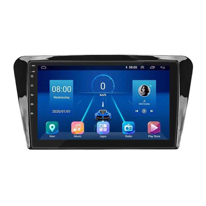 Автомагнитола штатная Lesko для Skoda Octavia III A7 2013-2017 10" 4/32Gb 4G Wi-Fi GPS Top MOB