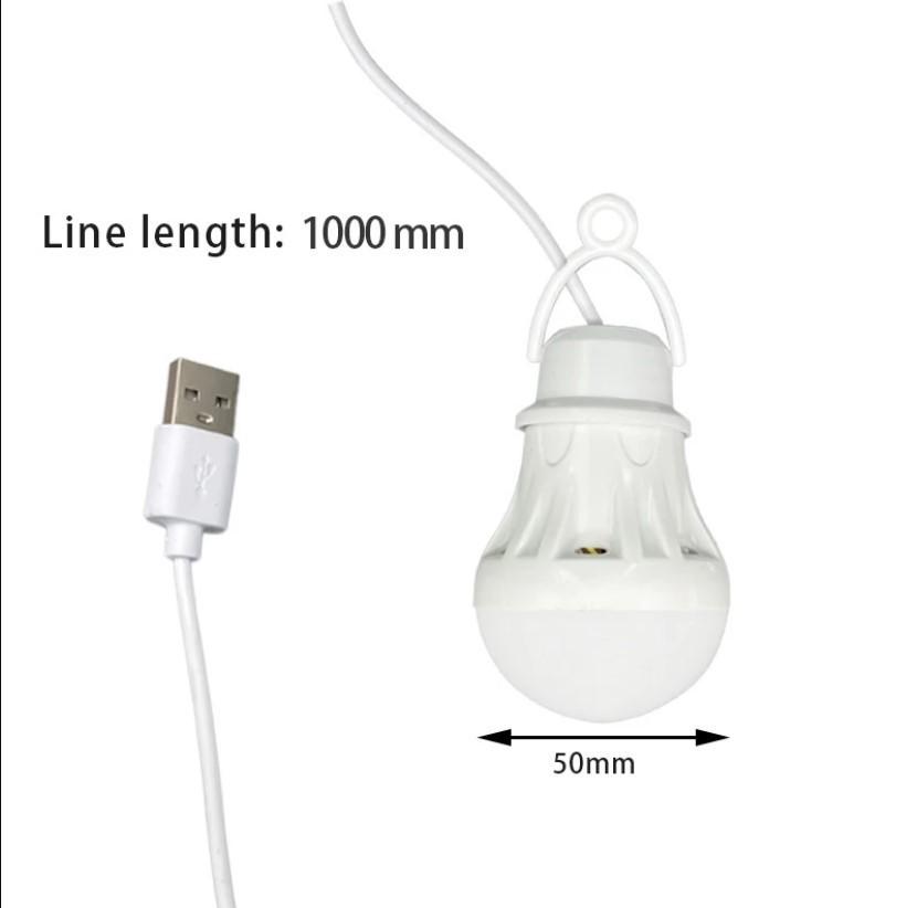 Світлодіодна лампа портативна USB 5w підвісна (USB_lamp_5W) - фото 2