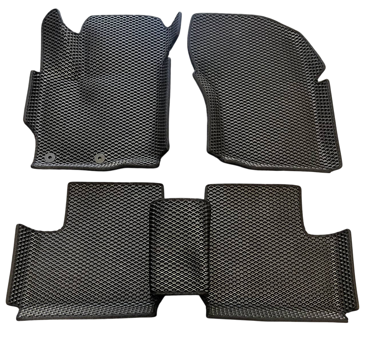 Коврики с бортиками EVA в салон для Mitsubishi Outlander XL 2007-2012 гг. (2584757973)