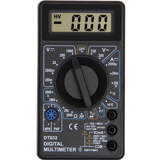 Мультиметр цифровий DT-832 (547190277)