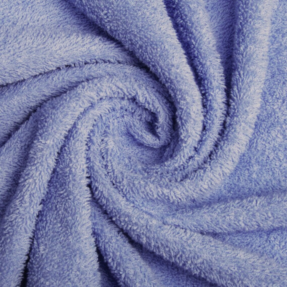 Набір рушників для обличчя і тіла флісових 2 шт. Темно-синій (polotenca_2v1_dark-blue) - фото 3