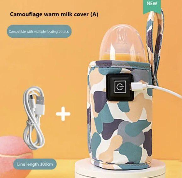 Подогреватель для бутылочки портативный, термоупаковка Mommy Bag №6 Бежевый (142443) - фото 5