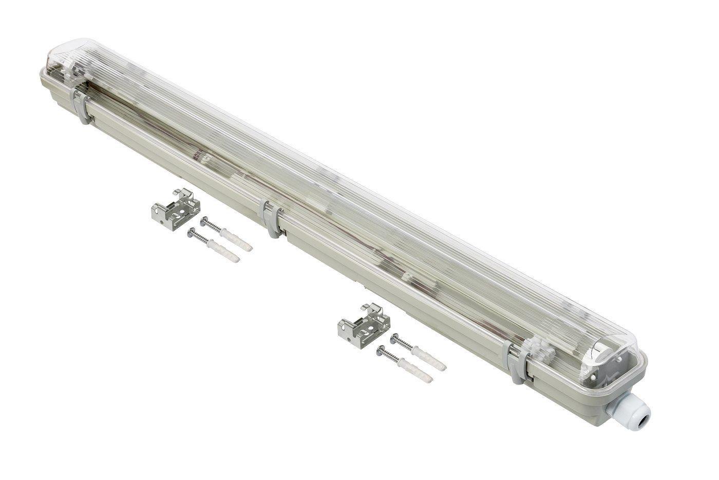 Светильник промышленный Delux PC7 LED SLIM IP65 G13 без ламп 1x600 мм (24405346) - фото 1