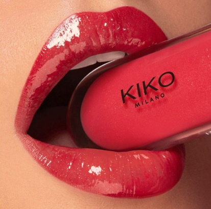 Блиск для губ Kiko Milano 3D Hydra Lipgloss 12 Rosso Amarillide Perlato 6,5 мл - фото 2