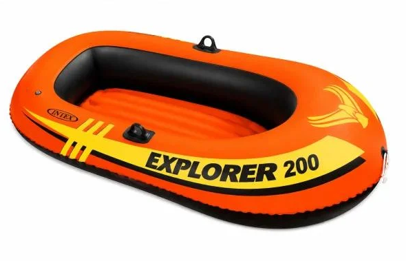 Надувная лодка Intex Explorer 200 до 95 кг 185х94 см (58330)
