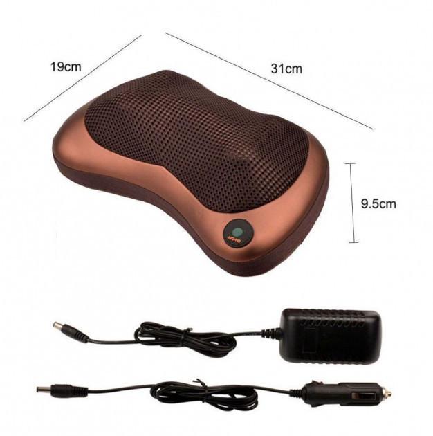 Массажная подушка для дома и машины Car and Home Massage Pillow Спартак CHM-8028 (7364566) - фото 3