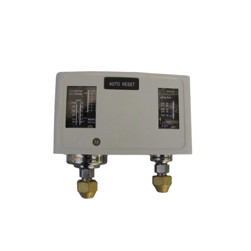 Реле давления YK306 сдвоенное автоматическое для холодильных установок и агрегатов