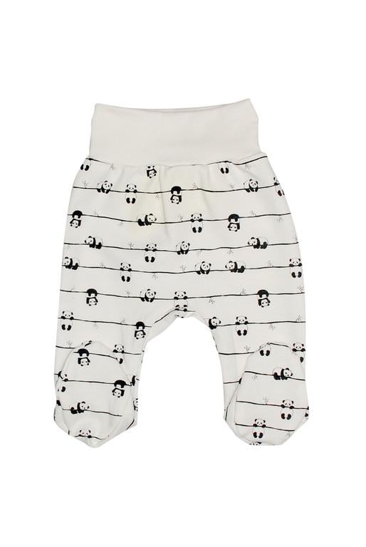 Ползунки детские Панда 62 см Молочный (1766-62) Ползунки детские Панда 62 см Молочный (1766-62)