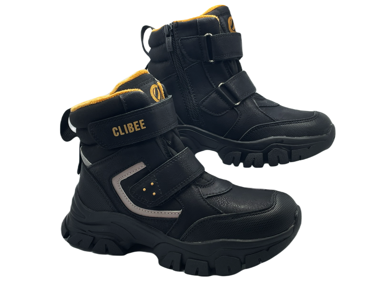 Черевики зимові для хлопчиків Clibee HC39555/32 р. 32 Чорний - фото 5