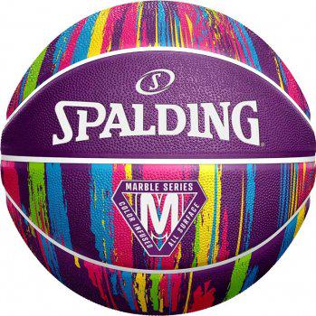 Мяч баскетбольный Spalding Marble Ball Unisex г. 7 Фиолетовый (689344406541)