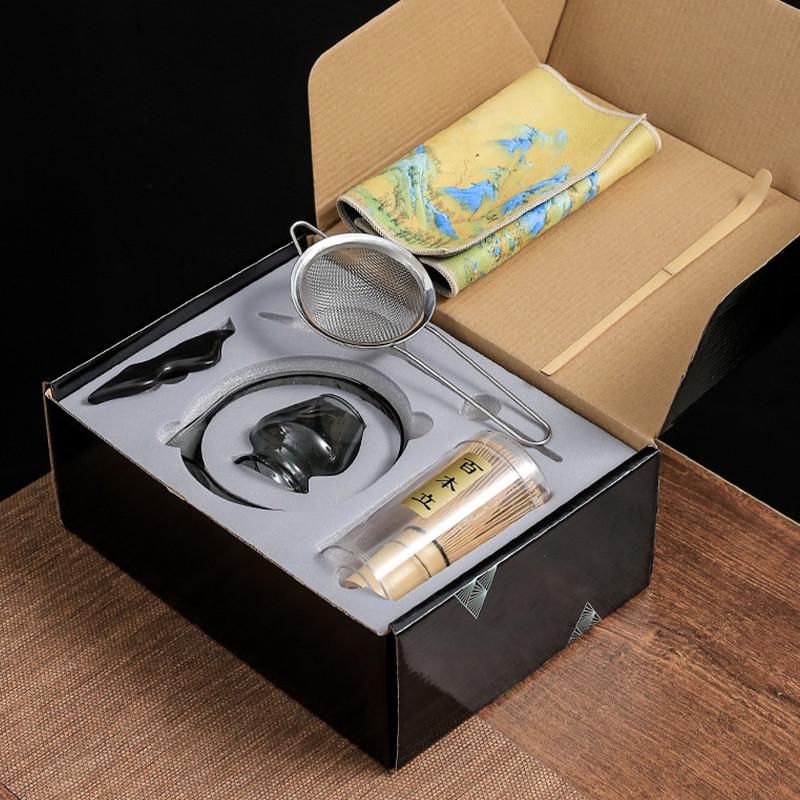 Сервиз для чая Mavanto 5465 7 предметов Black - фото 8 Сервиз для чая Mavanto 5465 7 предметов Black - фото 8