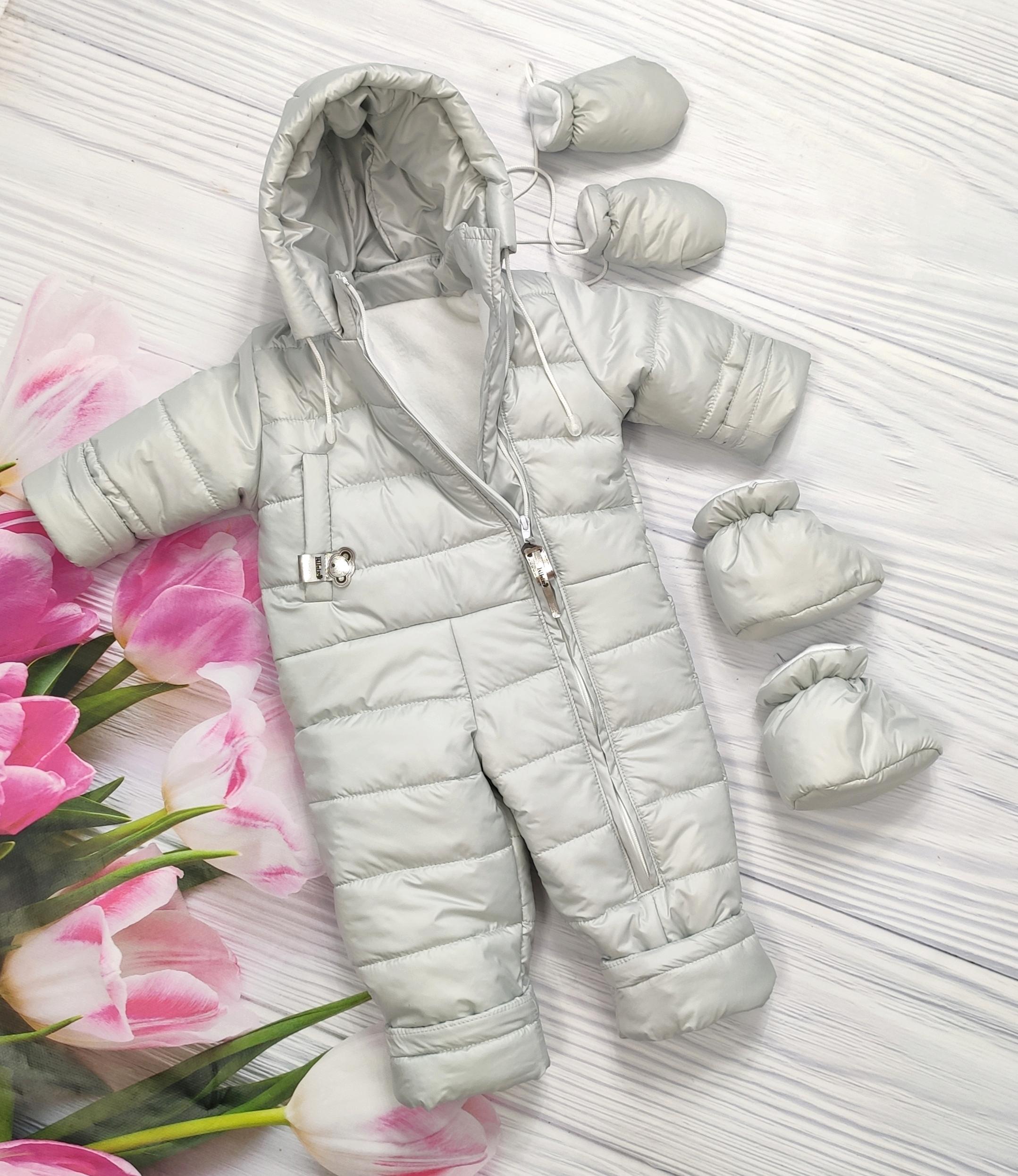 Комбинезон демисезонный Серый (11337885)