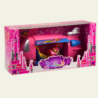 Ляльки в літаку 31x13x11 см 2 шт. (66819) - фото 2