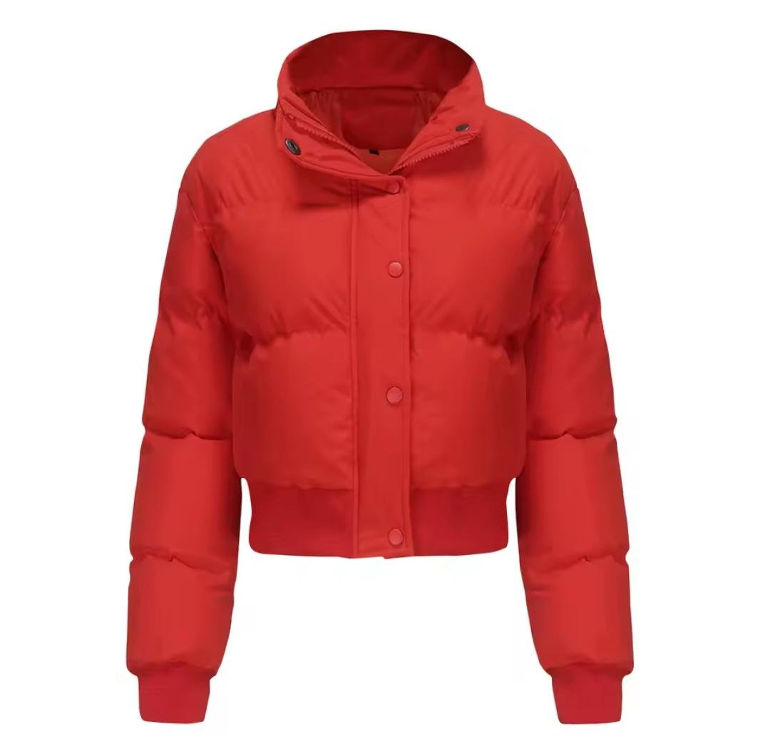 Куртка жіноча демісезонна Spring Biege Червоний - фото 4 Куртка жіноча демісезонна Spring Biege Червоний - фото 4