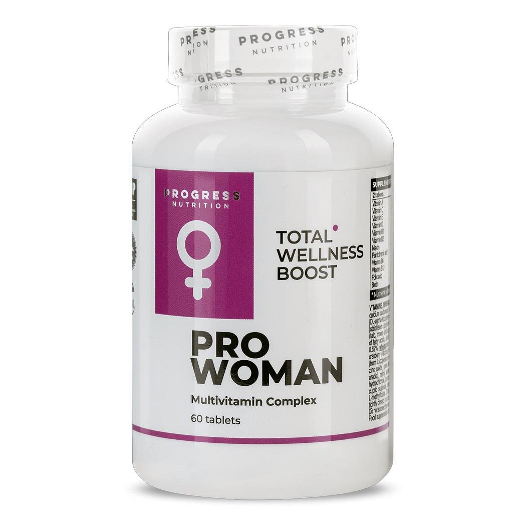 Вітаміни та мінерали для жінок Progress Nutrition Pro Woman Multivitamin Complex 60 капс. (21839-01)
