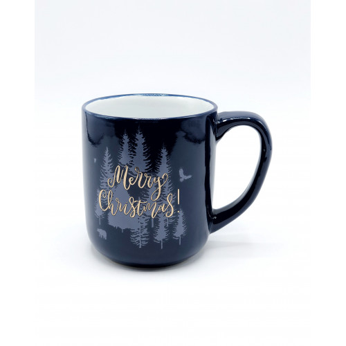 Чашка Milika Merry Christmas Blue 480 мл (M-0420-124-02-117B)