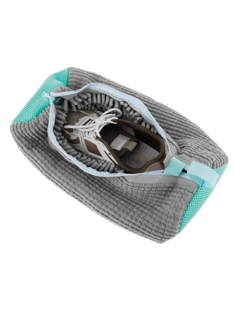 Мешок универсальный для стирки обуви/кроссовок/игрушек и деликатных тканей в стиральной машине 39х19 см Серый