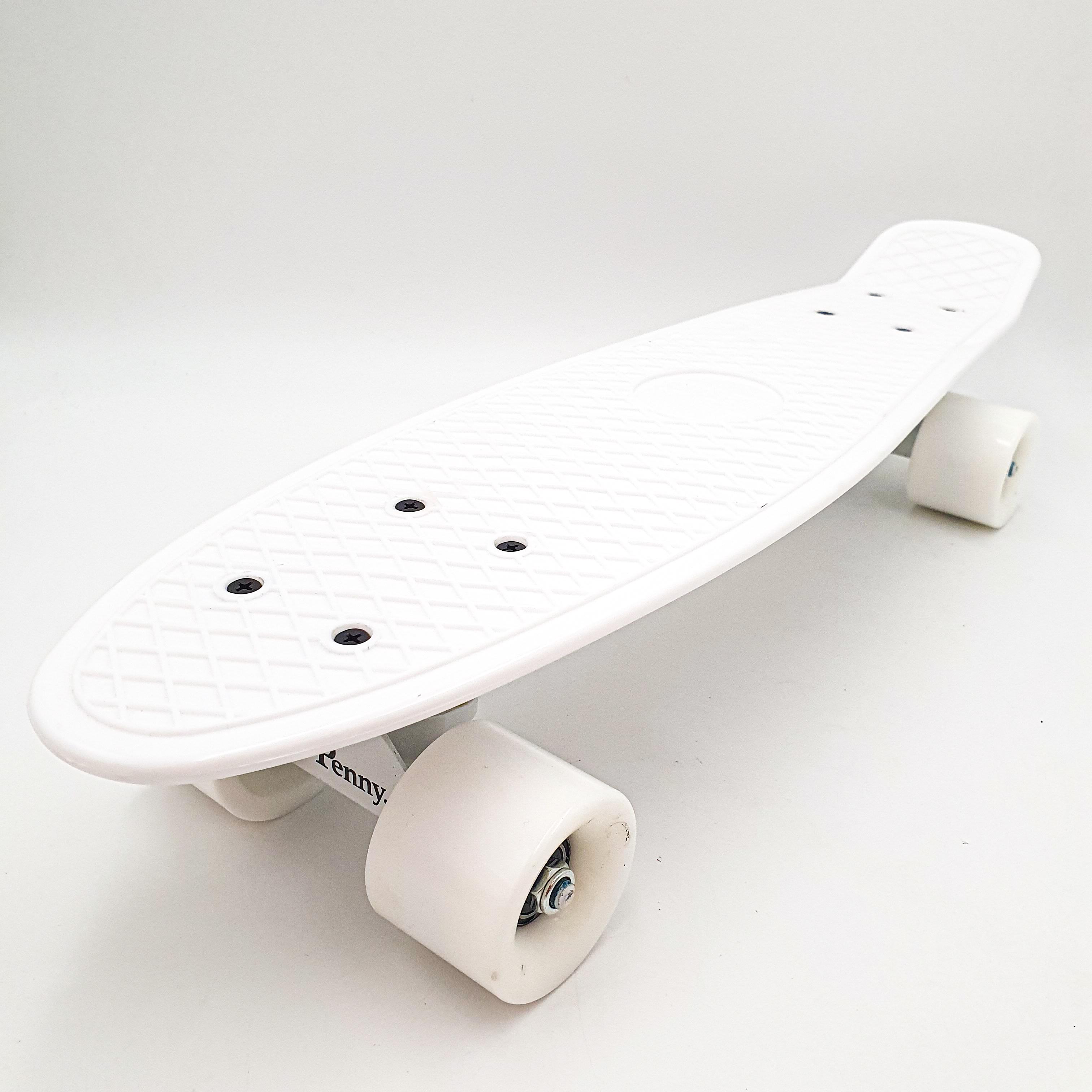 Пенниборд Penny Board Pastel Series 55х15 см ABEC 7 матовые Белый (b62d8afb)