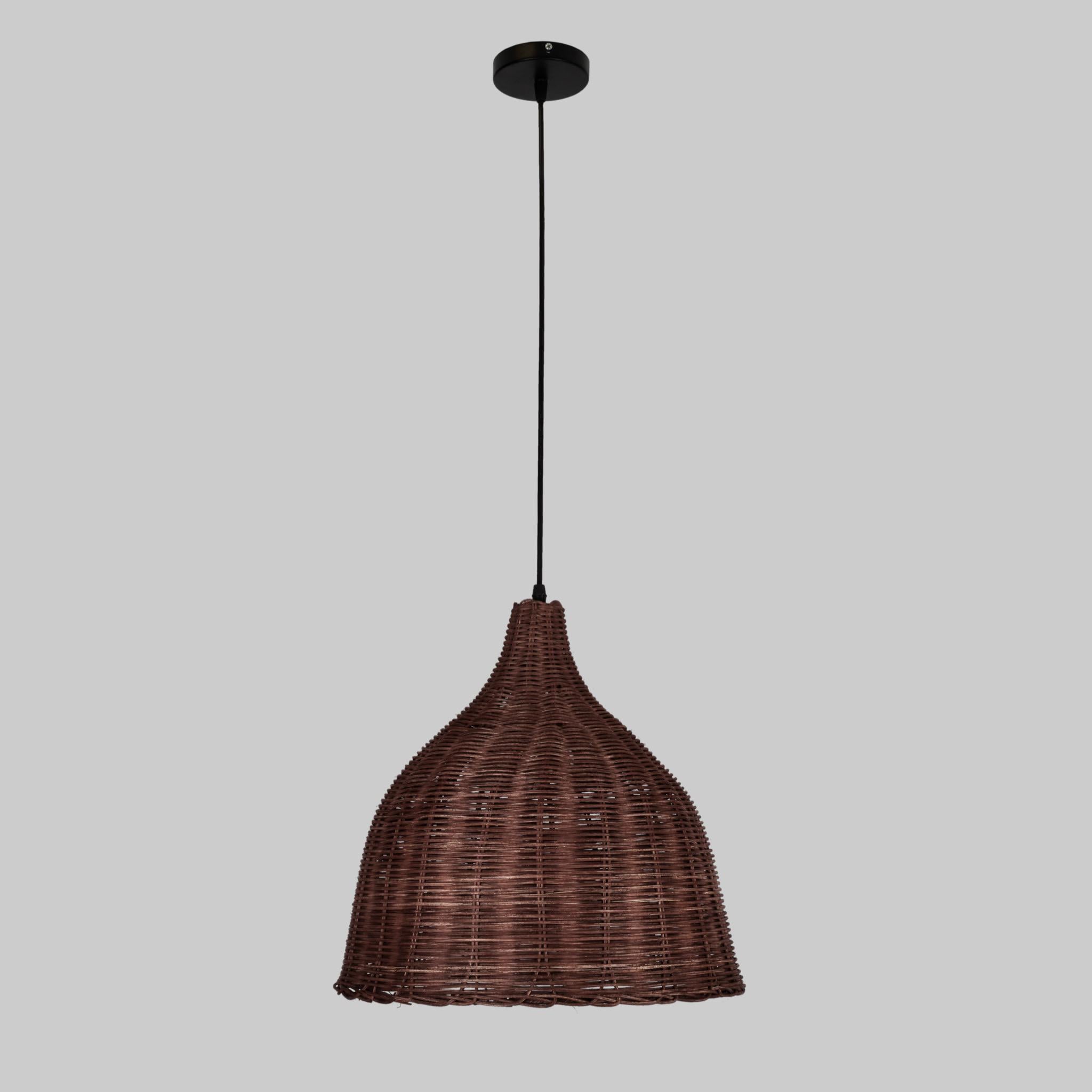Люстра Rotang подвесная 36 см Коричневый